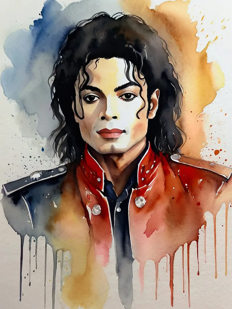 Michael Jackson pellicola backlit da 🎁 ARTVI-SHOP