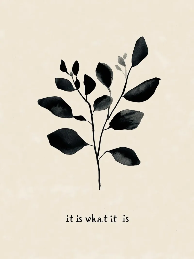 It Is What It Is carta hahnemühle da treechild