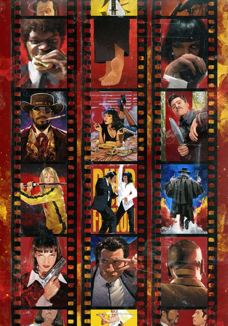 Tarantino Films poster de nabakumov