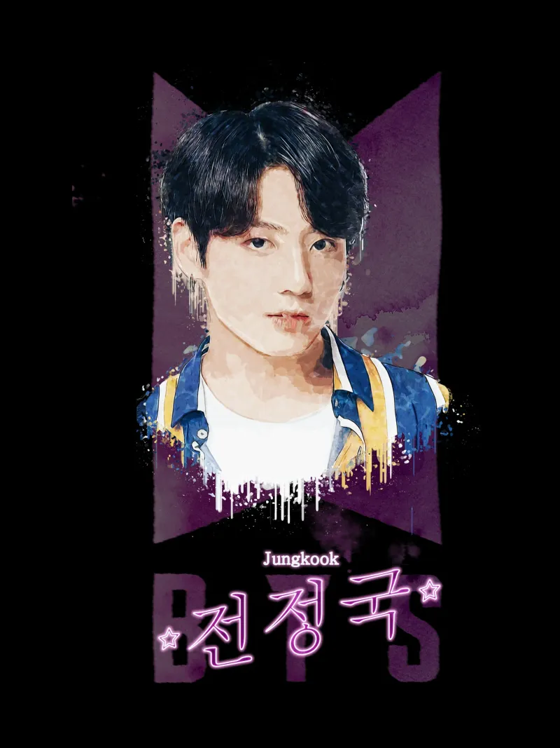 Jeon Jung-kook - BTS carta hahnemühle da Gunawan Rb