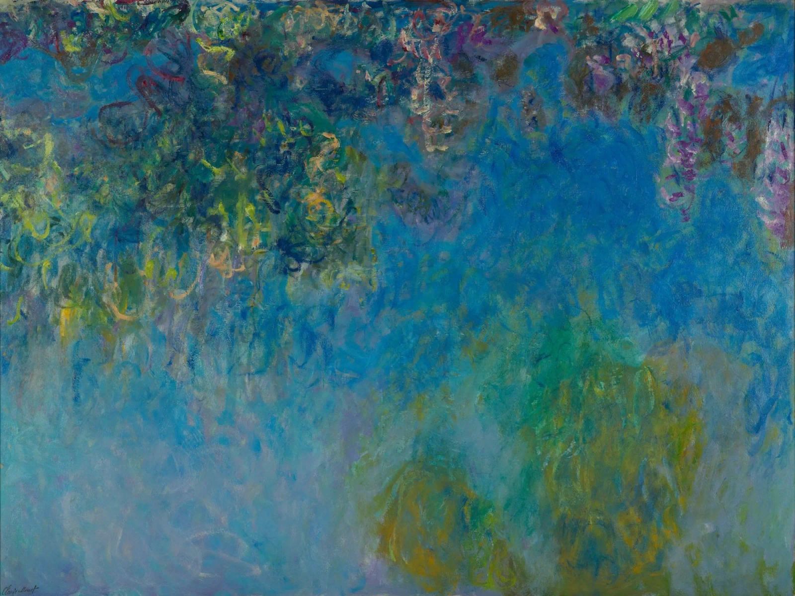 Claude Monet - Wisteria 1925 poster by William Store