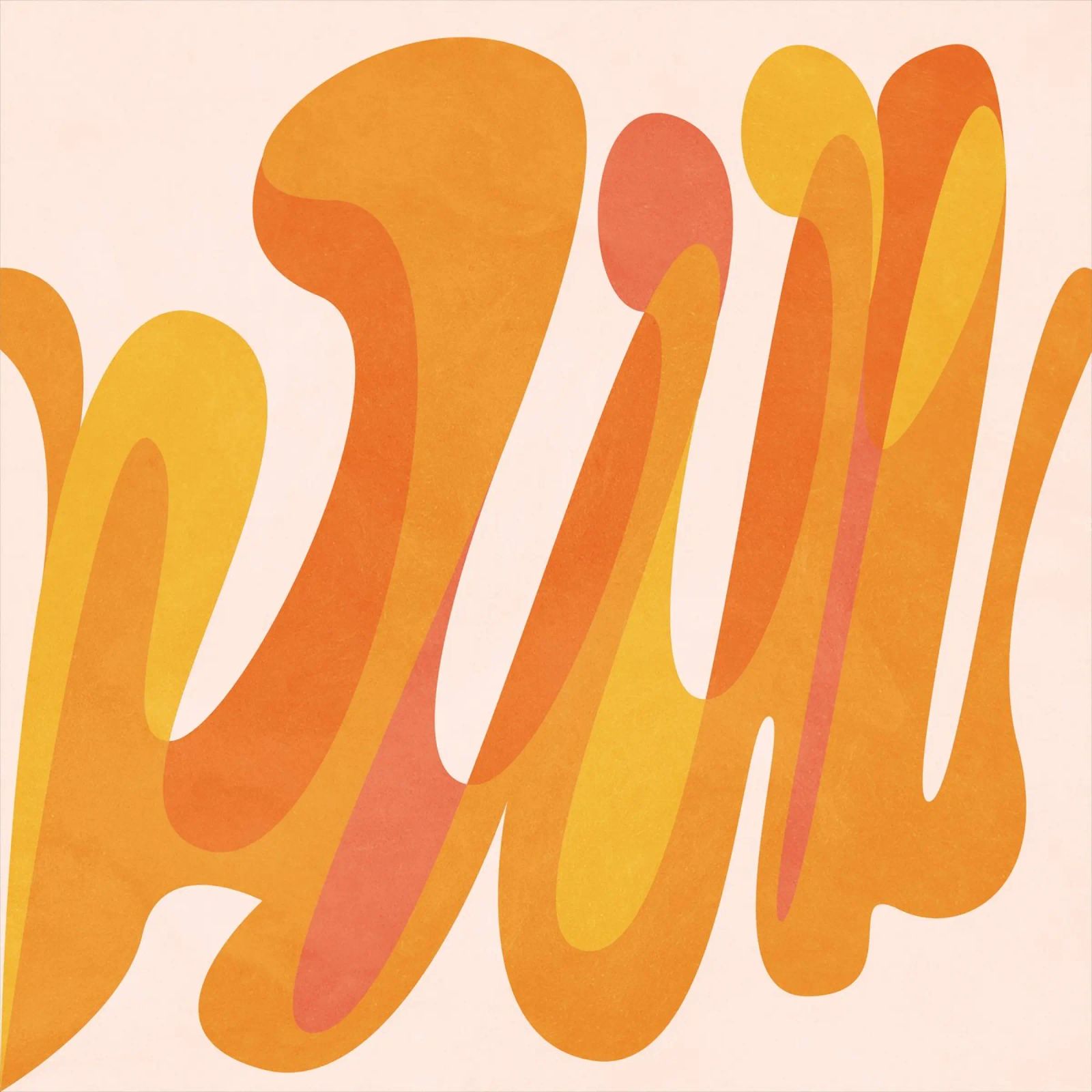 Orange Game Poster von lovely lines