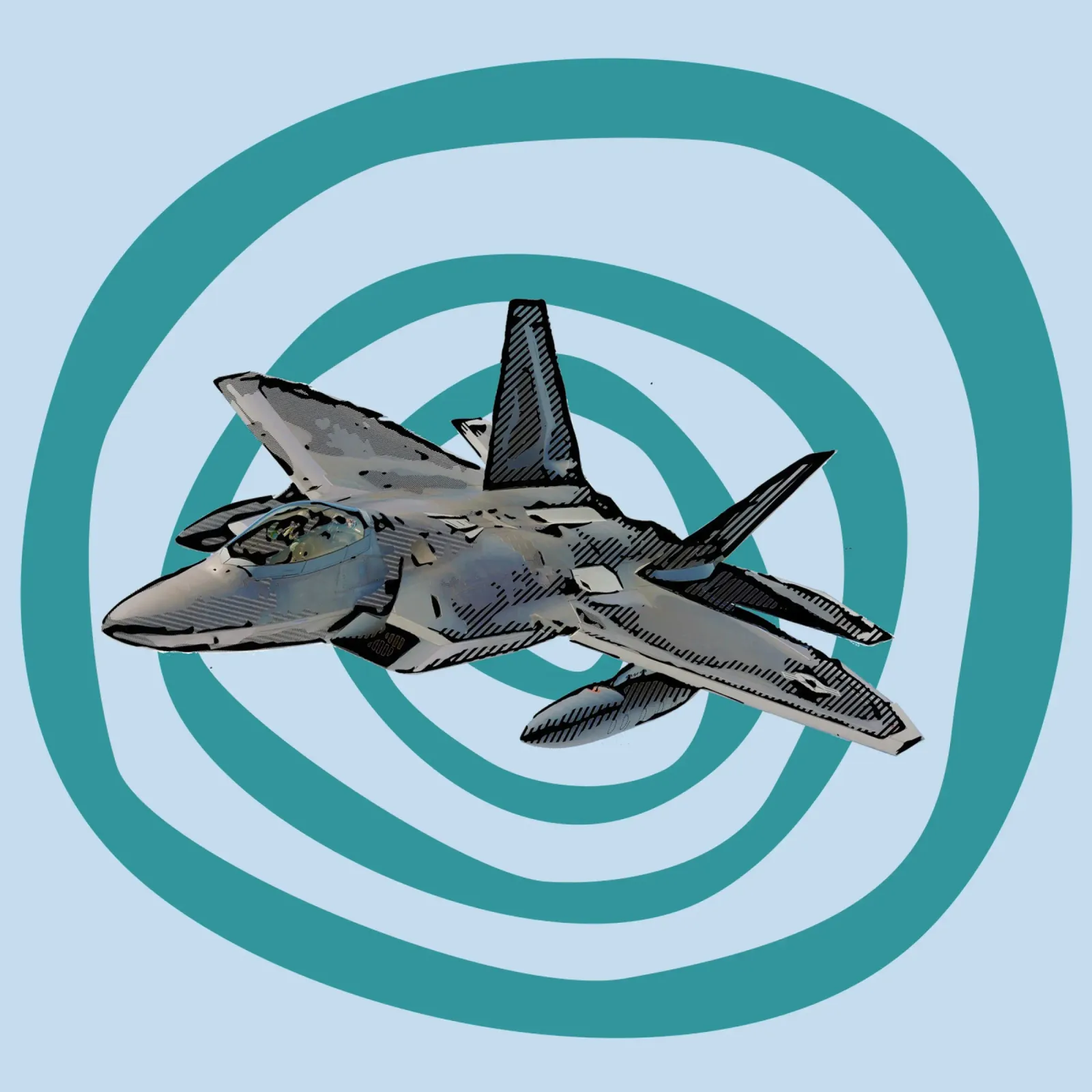 FA 18 Super Hornet pellicola backlit da Gunawan Rb