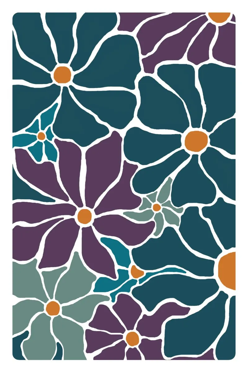 Fleur-violet-1 carta hahnemühle da alexiableu