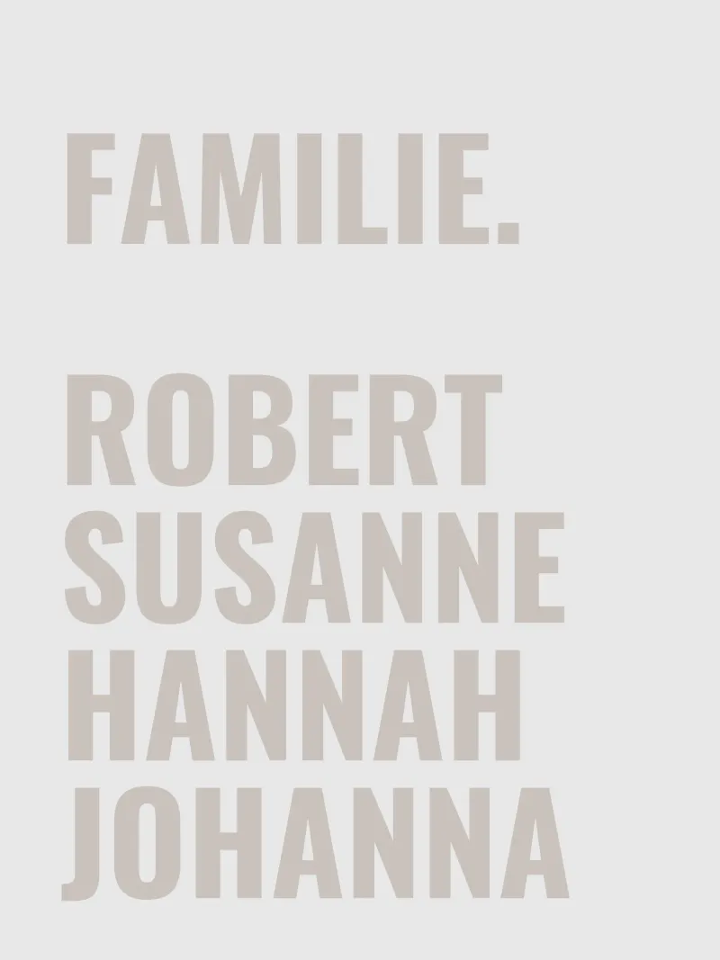 Family names poster with plastic frame by we line studio - design