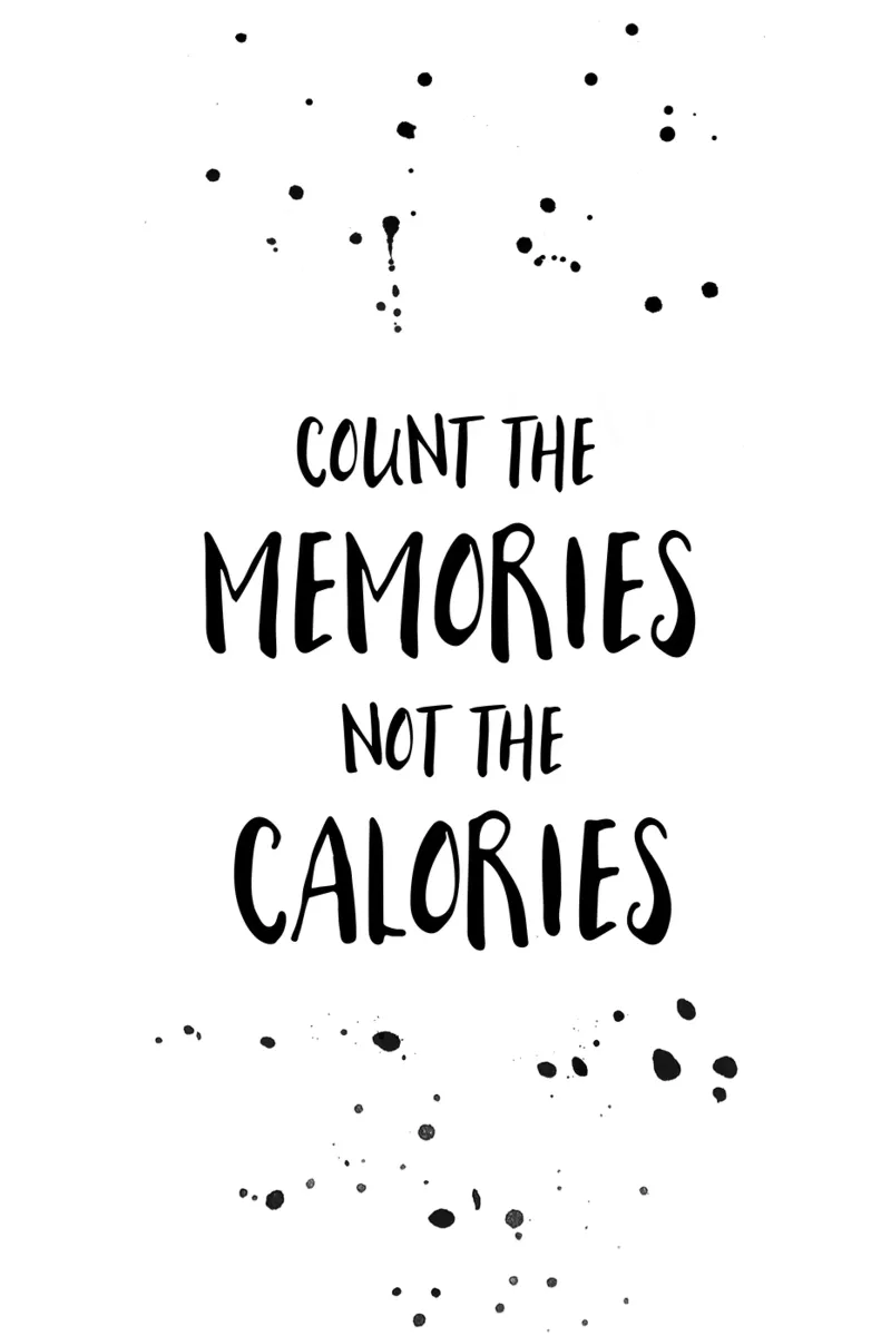 Text Art COUNT THE MEMORIES carta hahnemühle da Melanie Viola