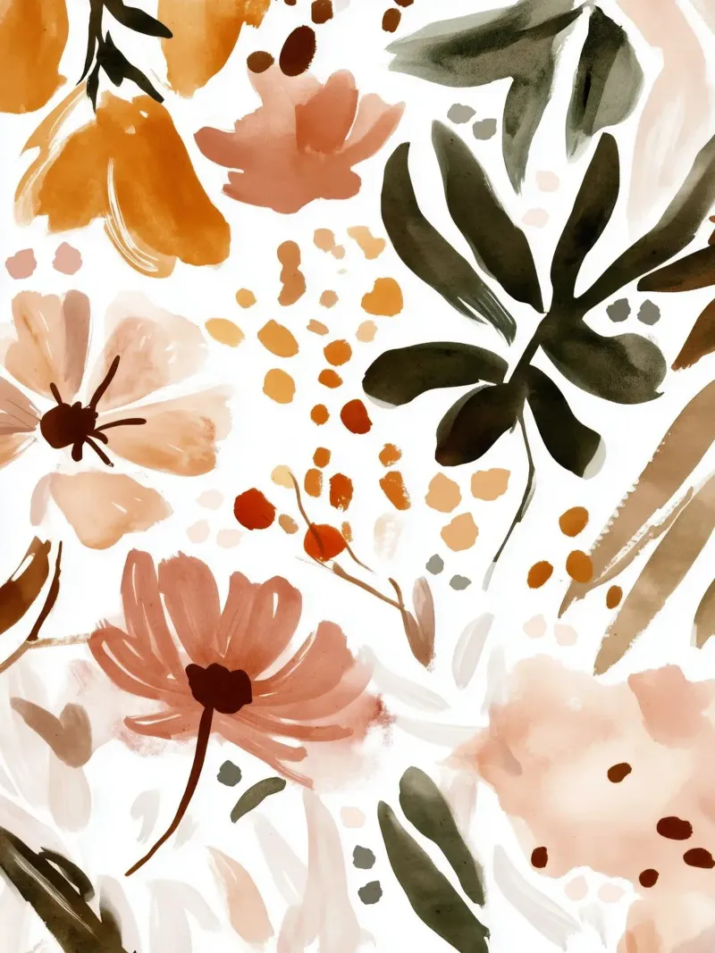 Pastel Flower Collection No 3 plexiglass da treechild