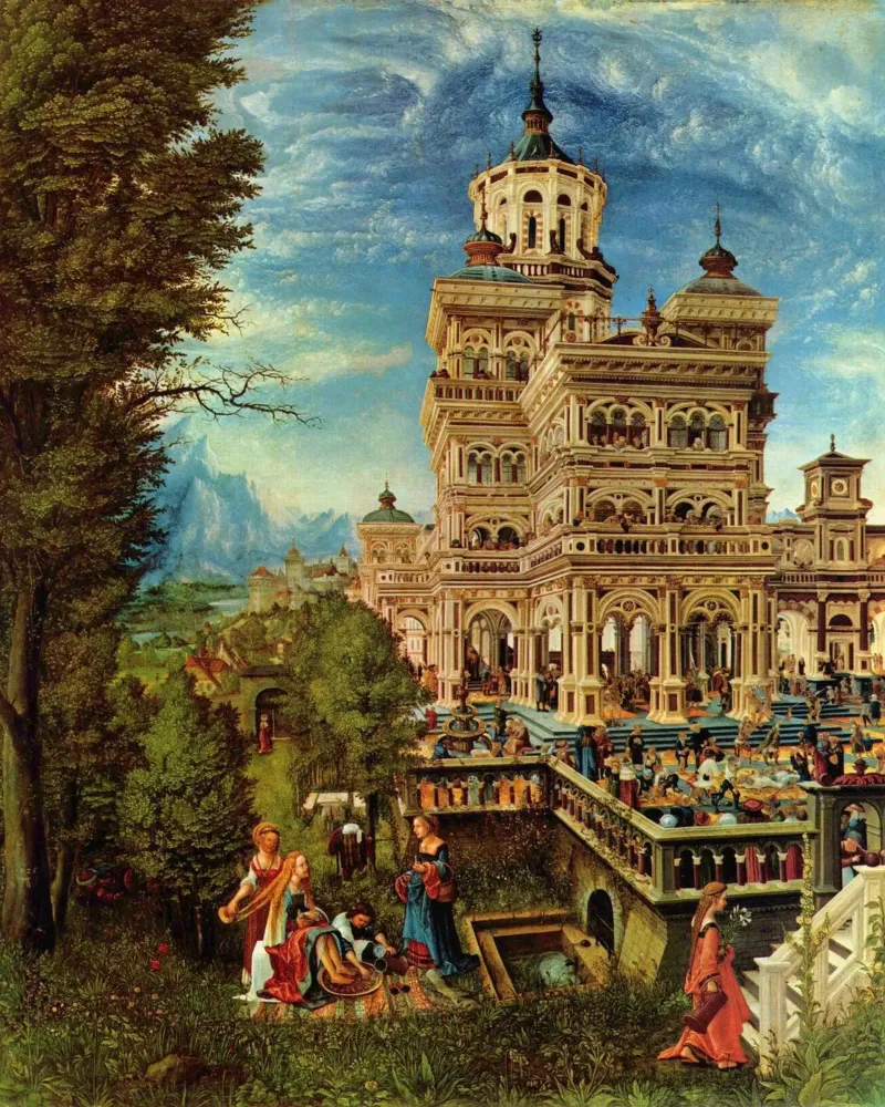 Albrecht Altdorfer - Susana y los ancianos hahnemühle de Timeless Artworks