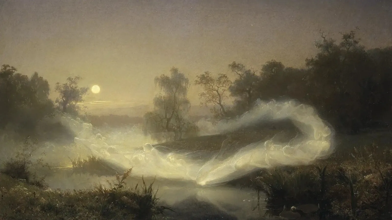 August Malmström - Fate danzanti poster da Timeless Artworks