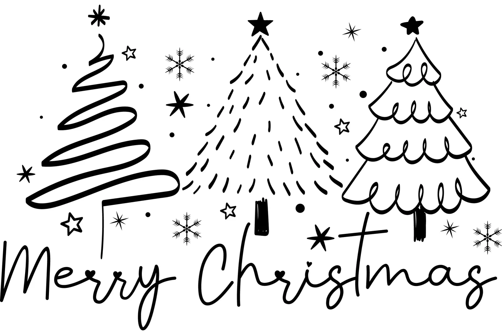 Merry Christmas acrylic glass by LOVS DESIGN
