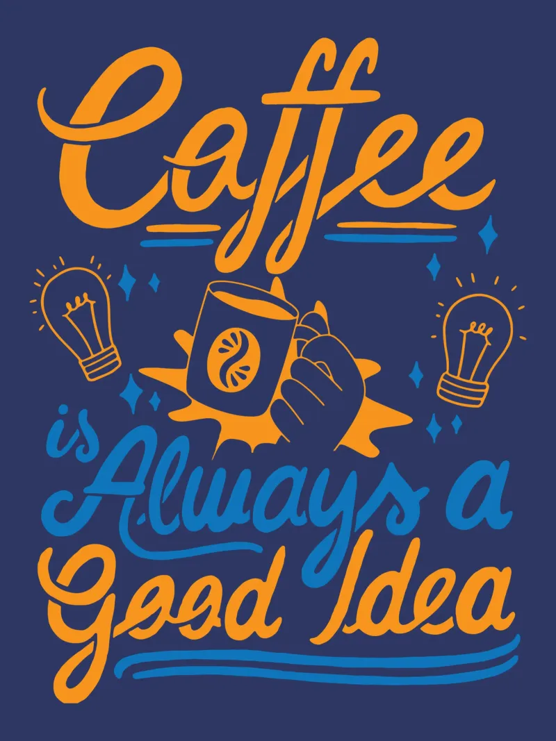 Coffee is Always a Good idea canvas by Gunawan Rb
