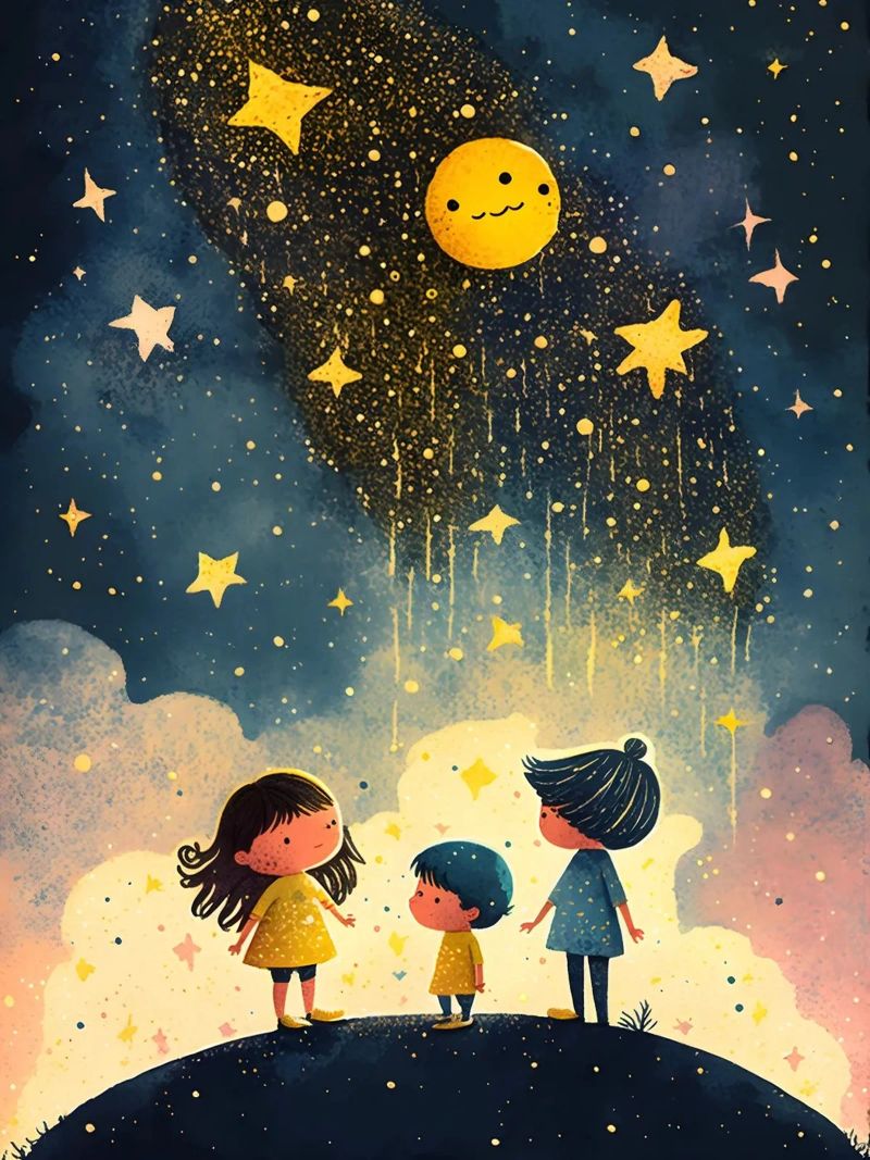 Stars poster de Artsy Bessy