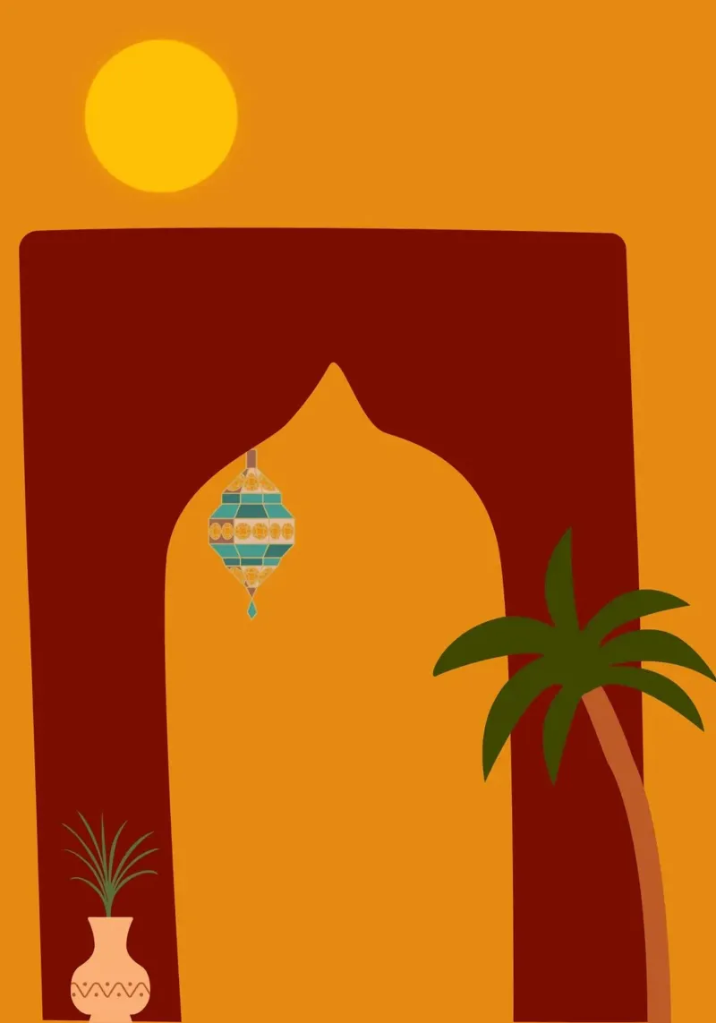Desert Day 3 carta hahnemühle da Mounias Design