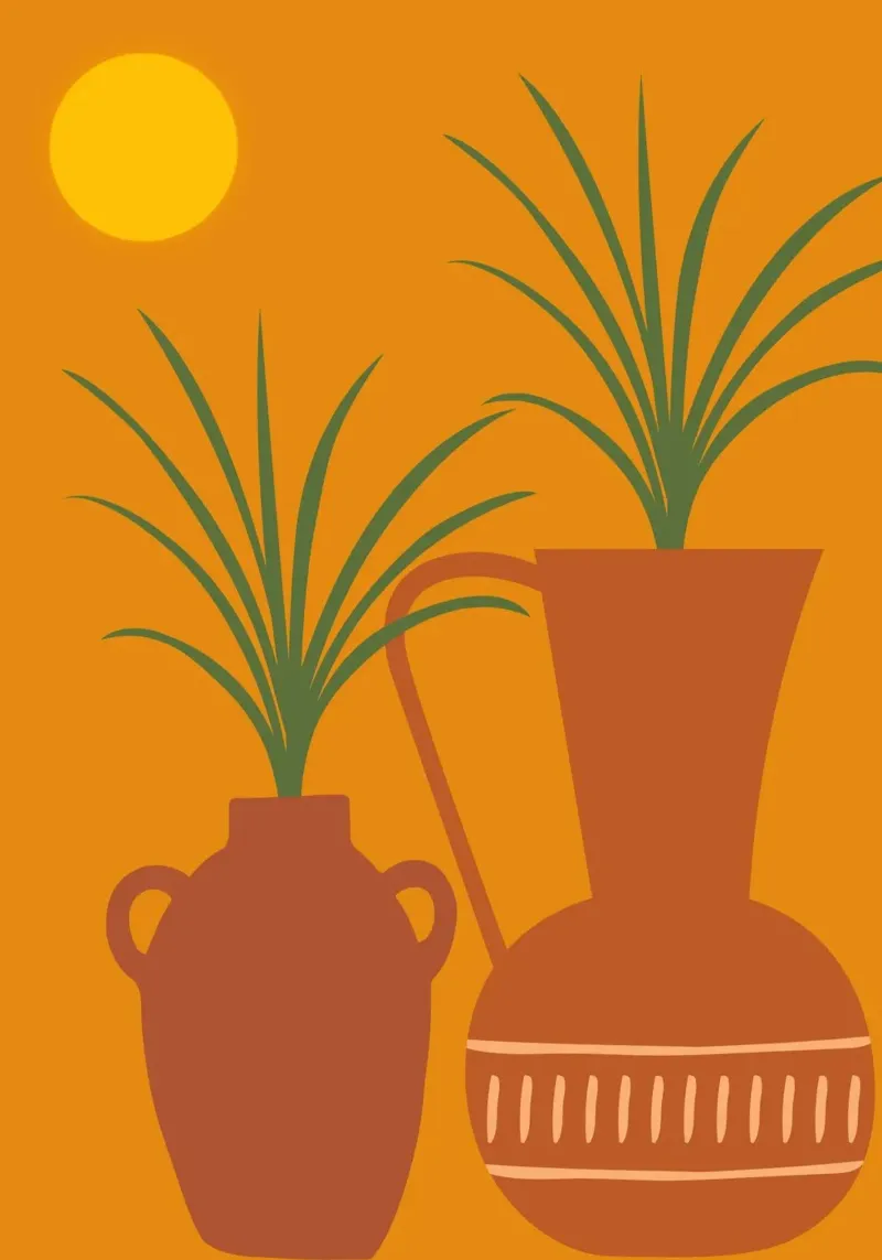 Desert Day 2 alluminio dibond da Mounias Design