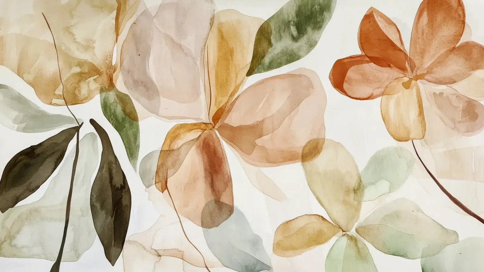 Earthy Bloom No 5 canvas by treechild