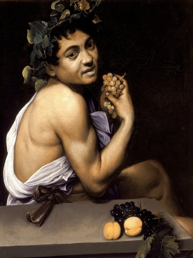 Caravaggio - Junger kranker Bacchus, 1593 Poster von Timeless Artworks