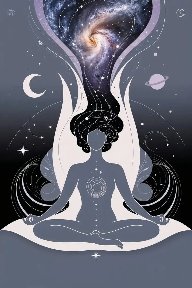 Harmony of Cosmos canvas by Mystique & Muse