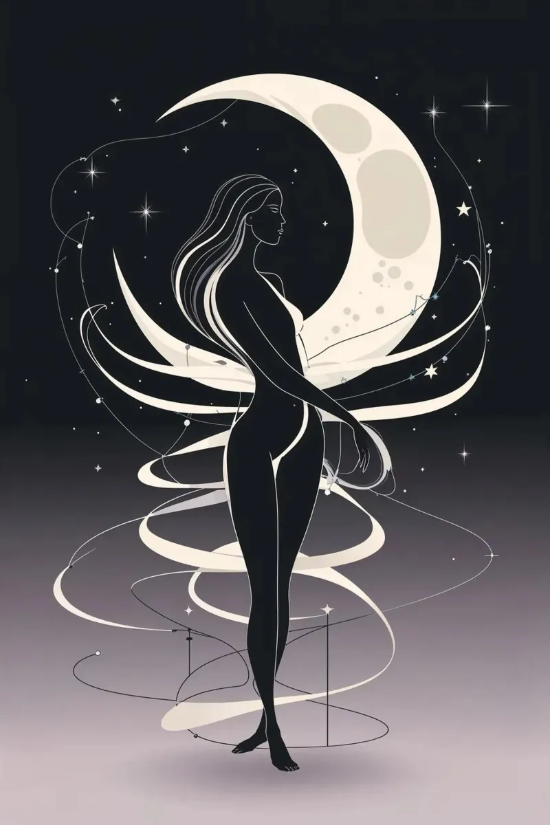 Cosmic Goddess canvas by Mystique & Muse