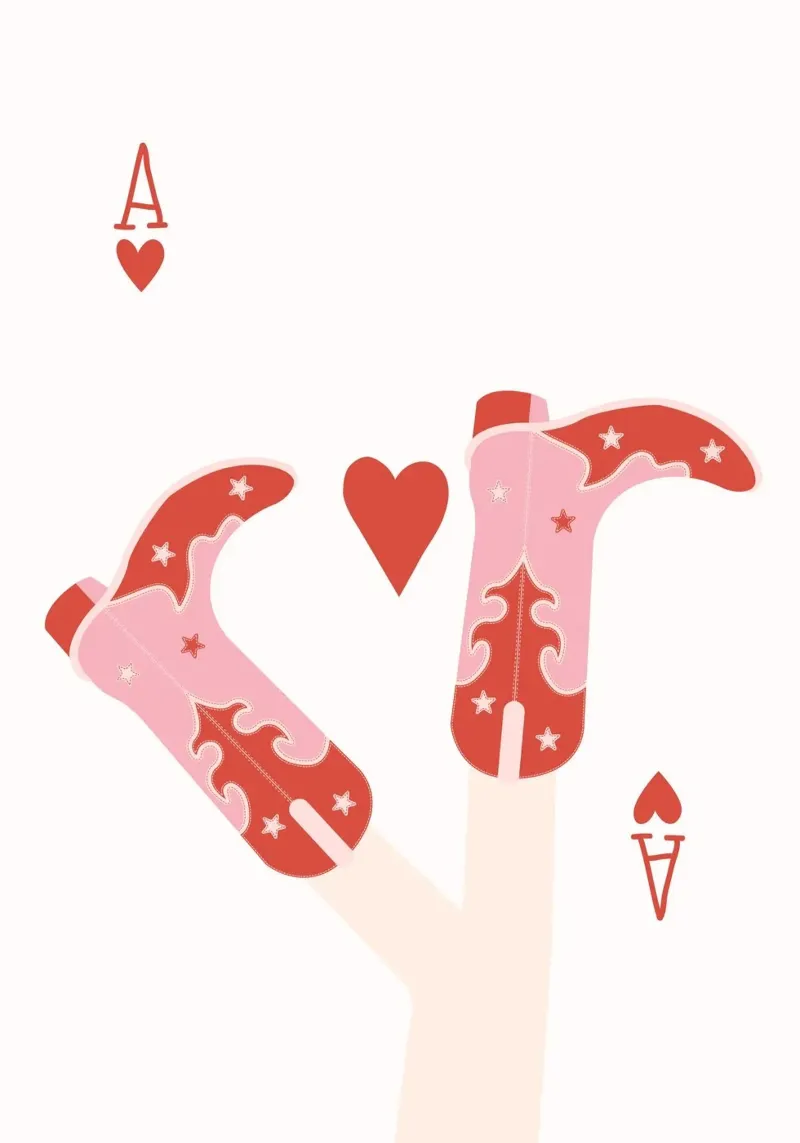 Playing Card Wall art, Ace of Spades Print, Trendy Retro pellicola backlit da pdigitalprints