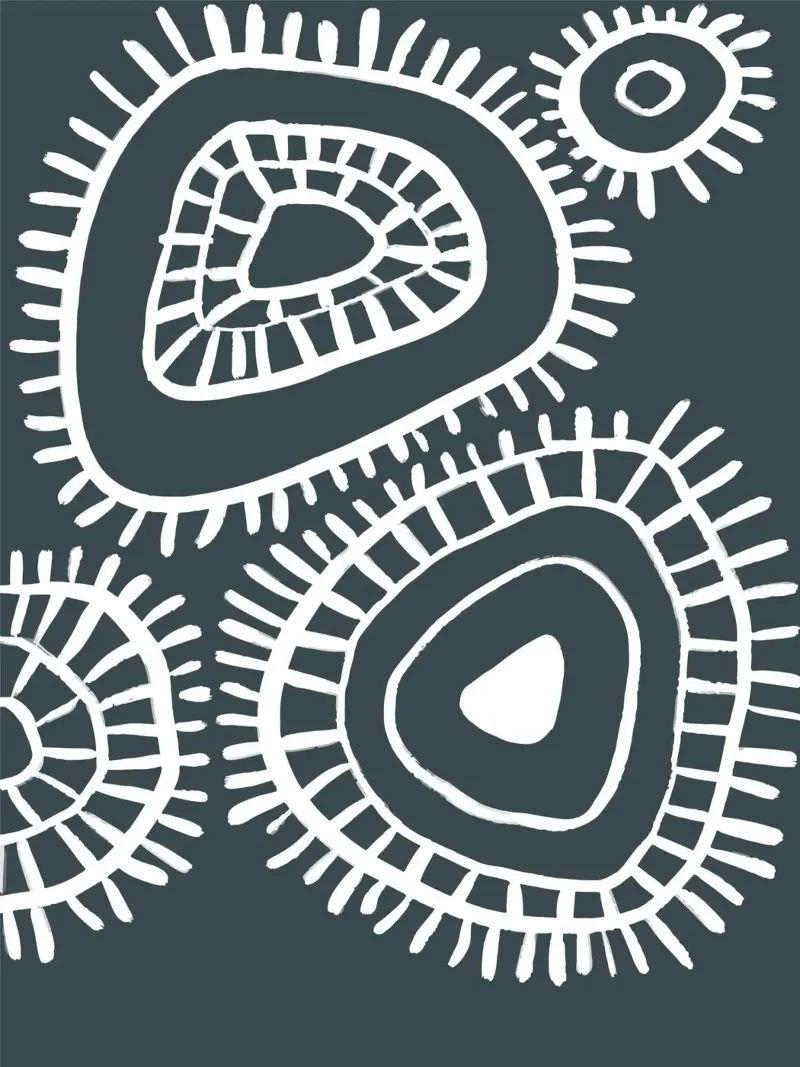 Wheels poster con telaio in alluminio da Artsy Bessy