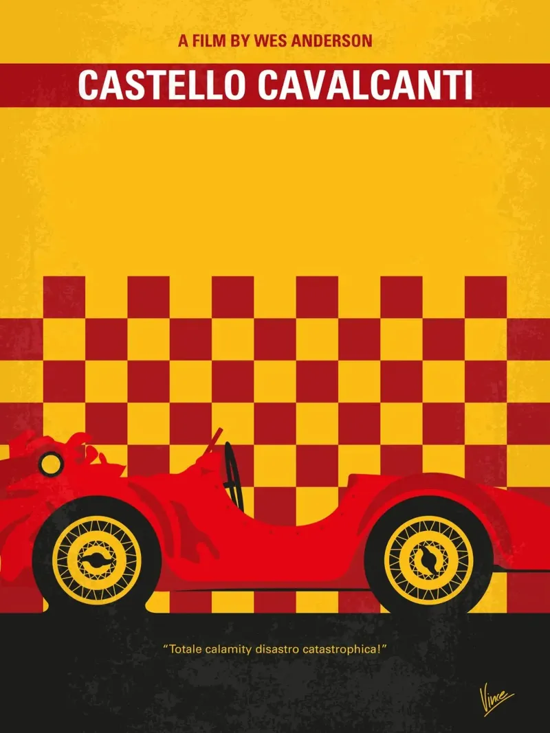 No927 My CASTELLO CAVALCANTI minimal movie poster poster con telaio in plastica da Chungkong