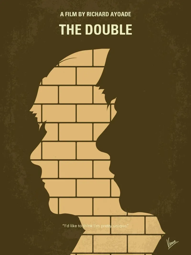 No936 My The Double minimal movie poster plexiglass da Chungkong