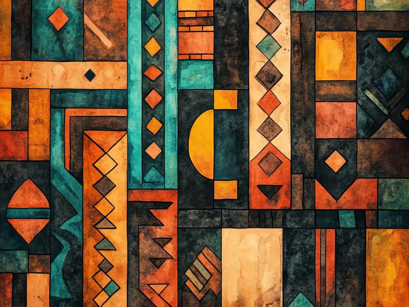 Echoes from Africa poster by Théïa's Fantasia World