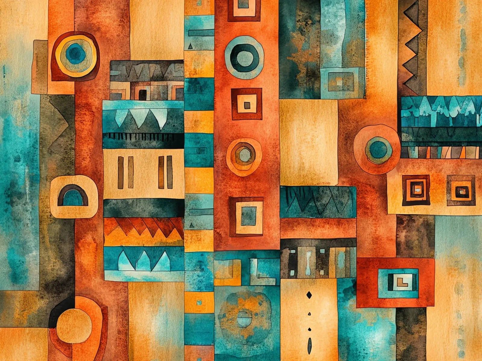 Echoes from Africa poster by Théïa's Fantasia World