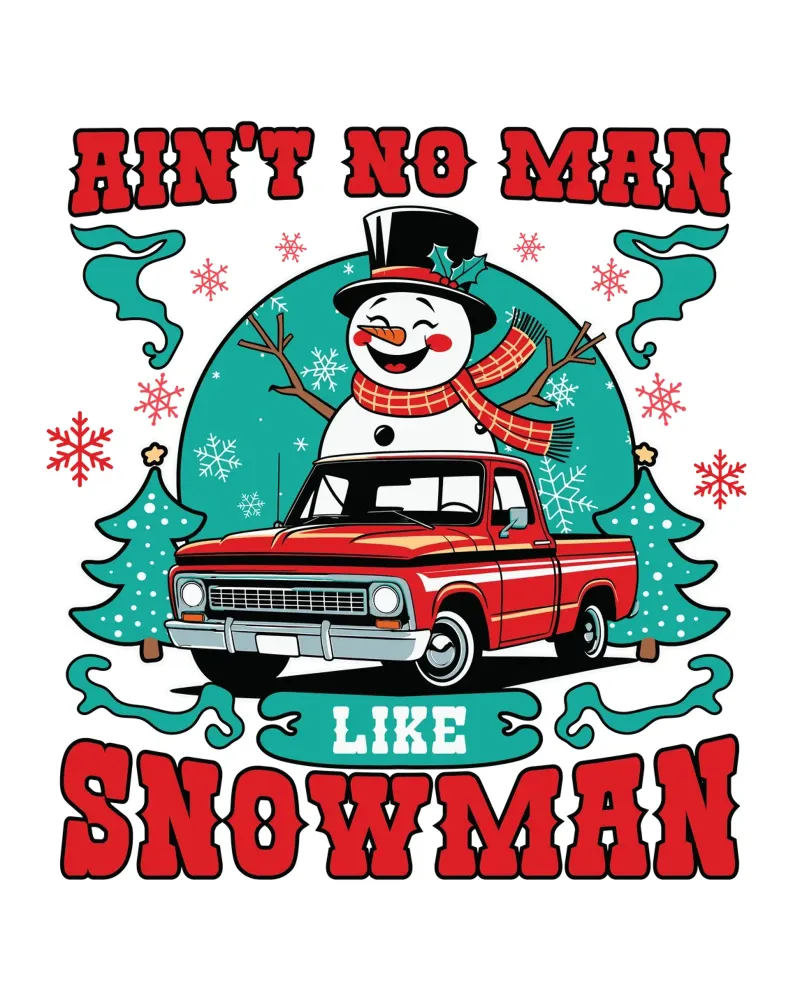 Ain't No Man Like Snowman pellicola backlit da edsonramosart