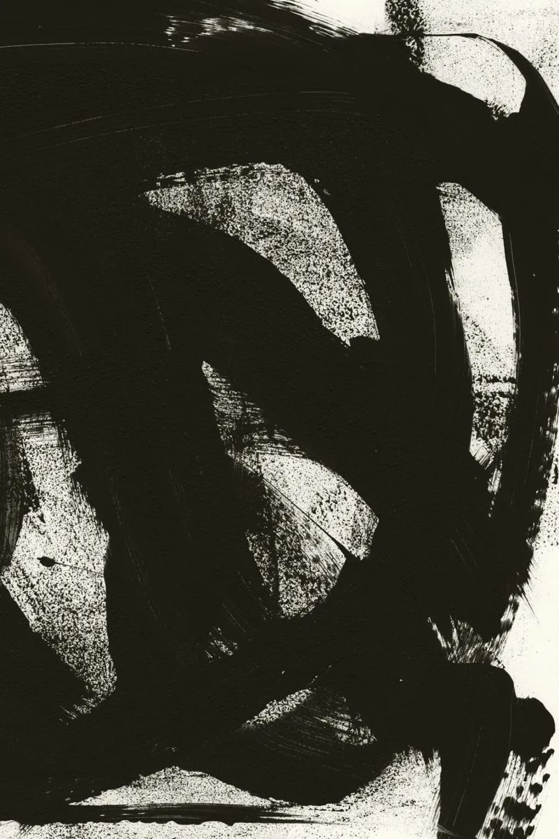 Abstract Brush Strokes 178 Poster von Mareike Böhmer