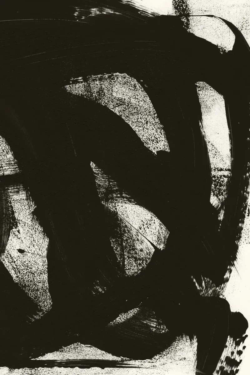 Abstract Brush Strokes 178 poster da Mareike Böhmer