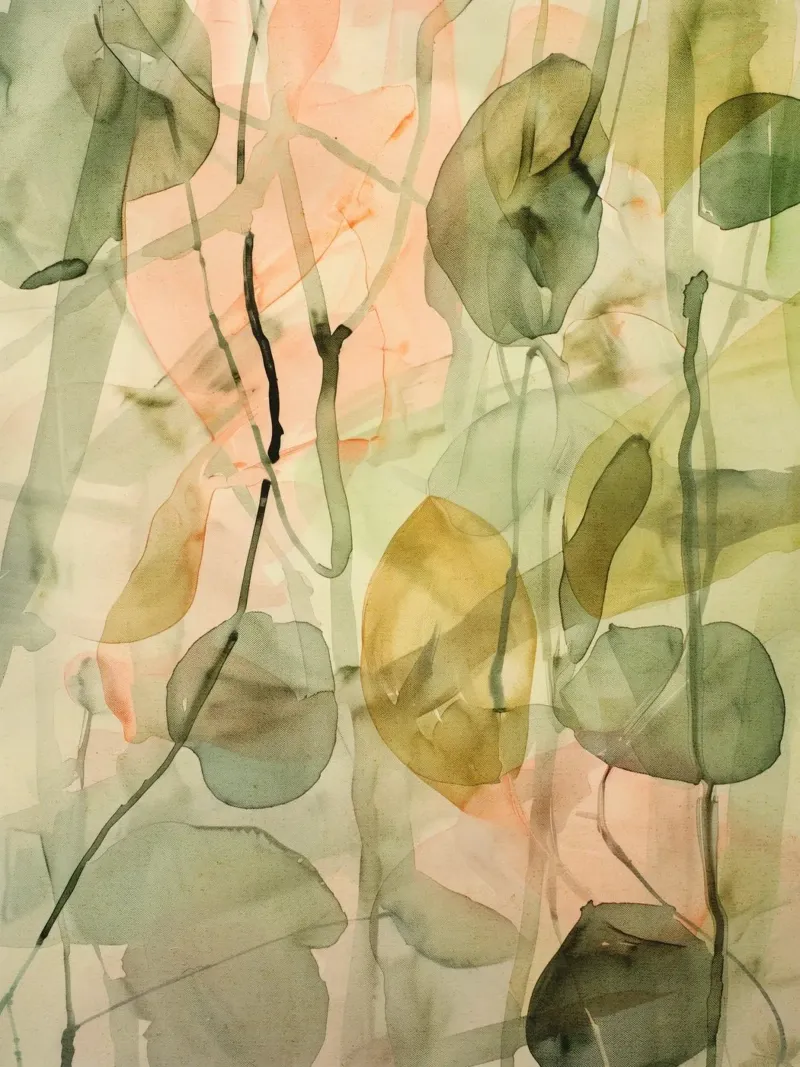 Pastel Green Pattern plexiglass da treechild