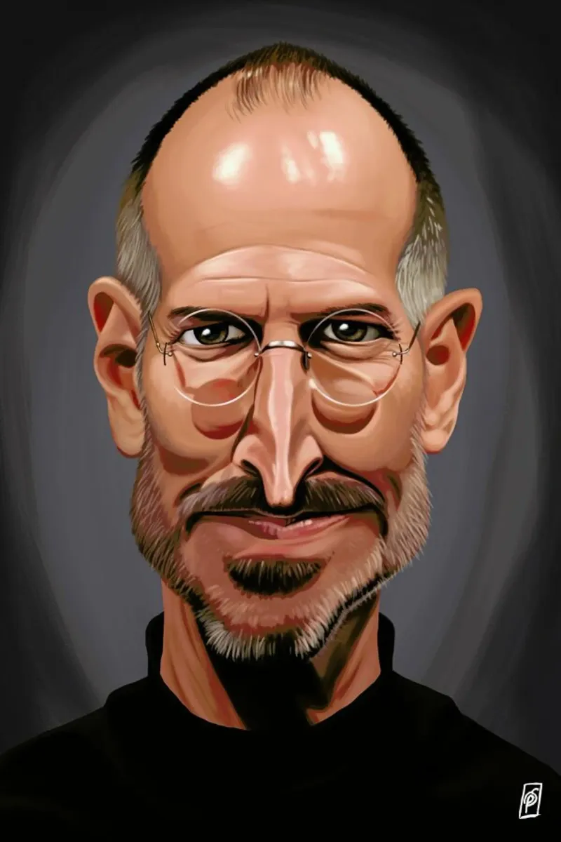 Steve Jobs pellicola backlit da Rob Art | Illustration