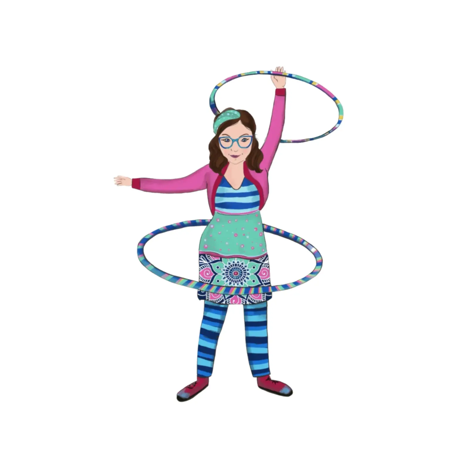Hula Girl poster da Miris bunte Modewelt