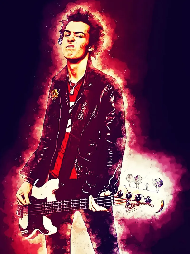 Epopea di Sid Vicious pellicola backlit da neonartroom