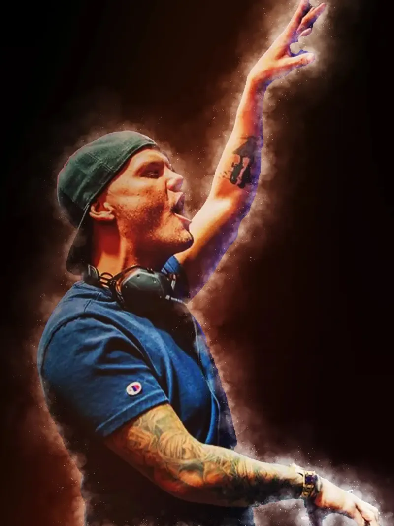 L'epopea di Avicii pellicola backlit da neonartroom
