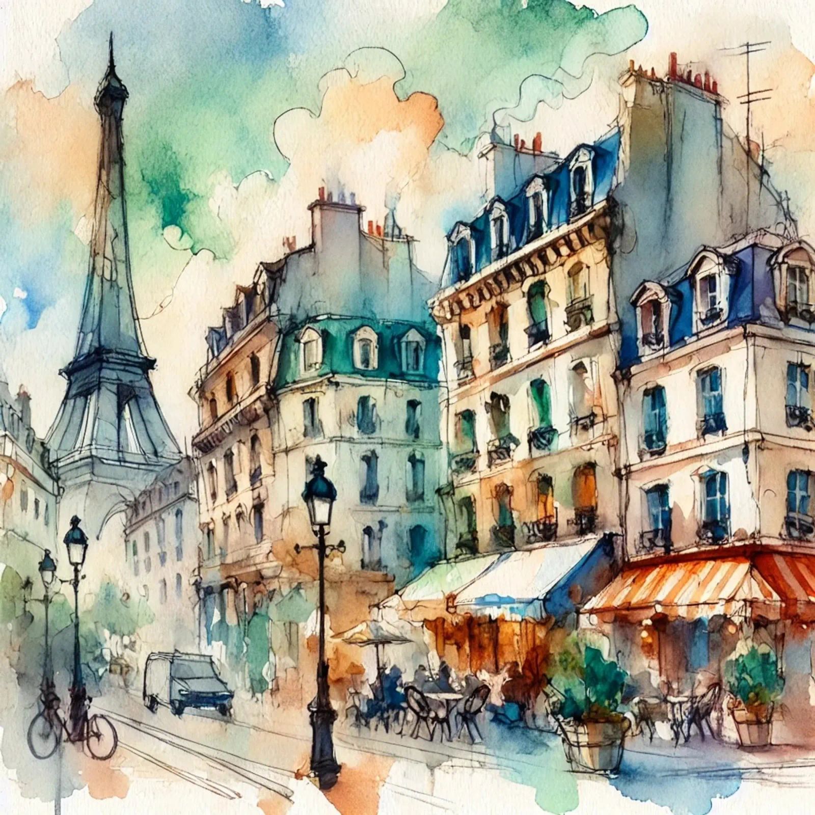 Paris II Poster von Travel with Chris