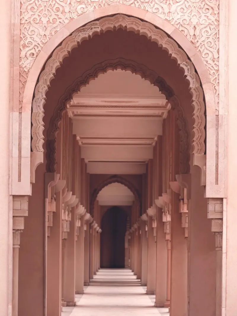 Oriental arcades - Timeless architecture hahnemühle by Whole©