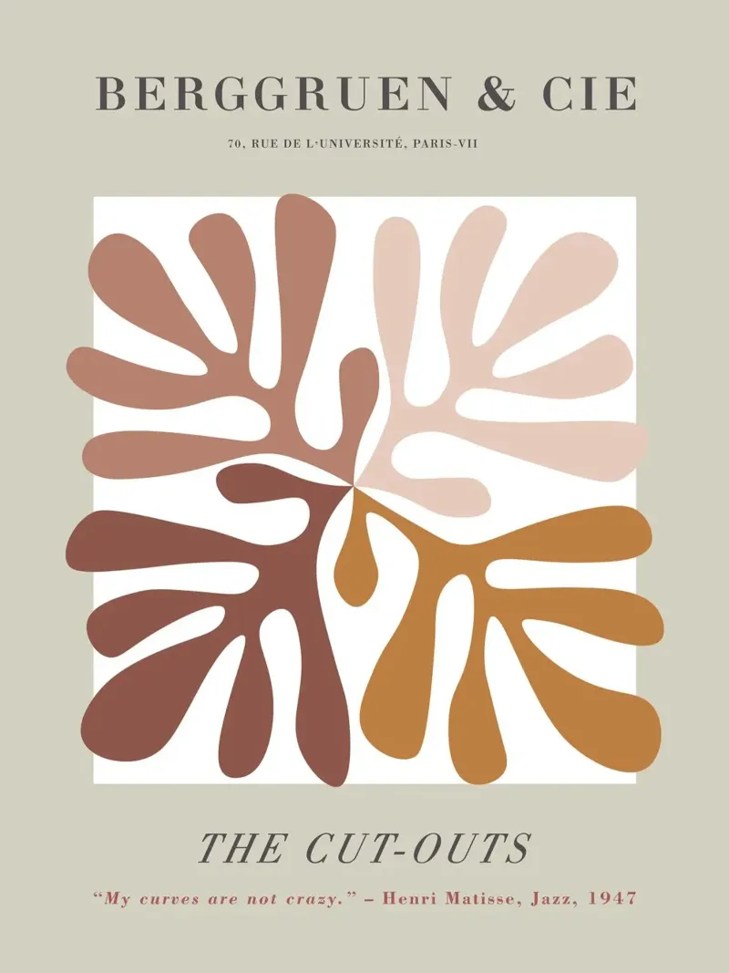 The Cut-Outs - Forme organiche e chic retrò pellicola backlit da Whole©