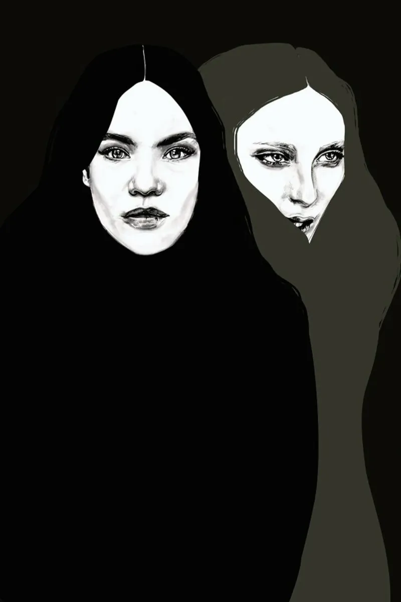 Friends canvas by Agnes KR Patience