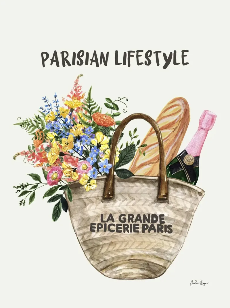 Parisian lifestyle alu-dibond by Ana Paula Hoppe