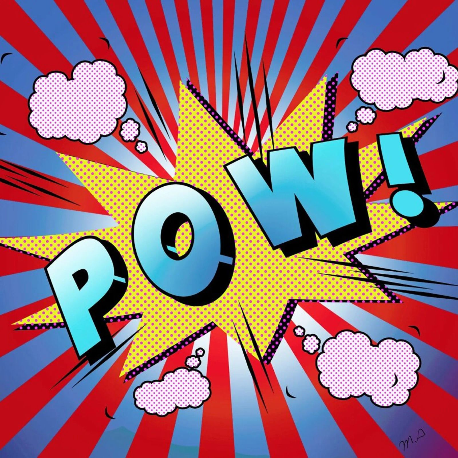 Pow 5 Poster von Mark Ashkenazi