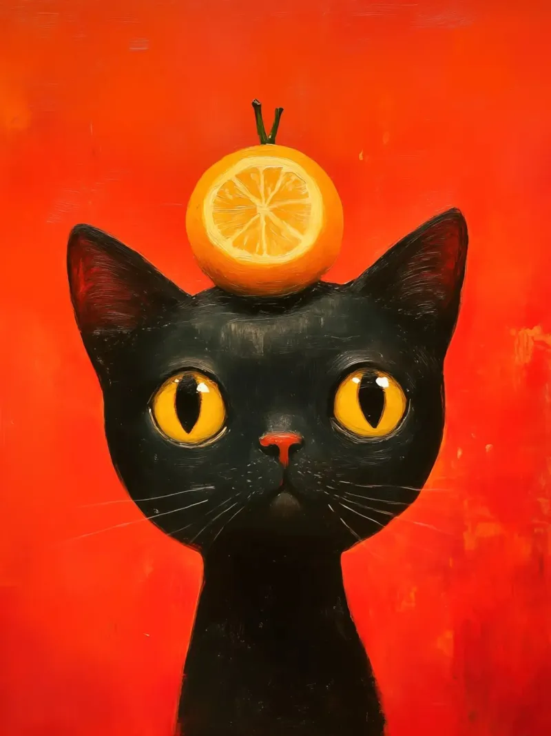 Gatto svizzero Guglielmo Tell Pop Art poster da Autofocus