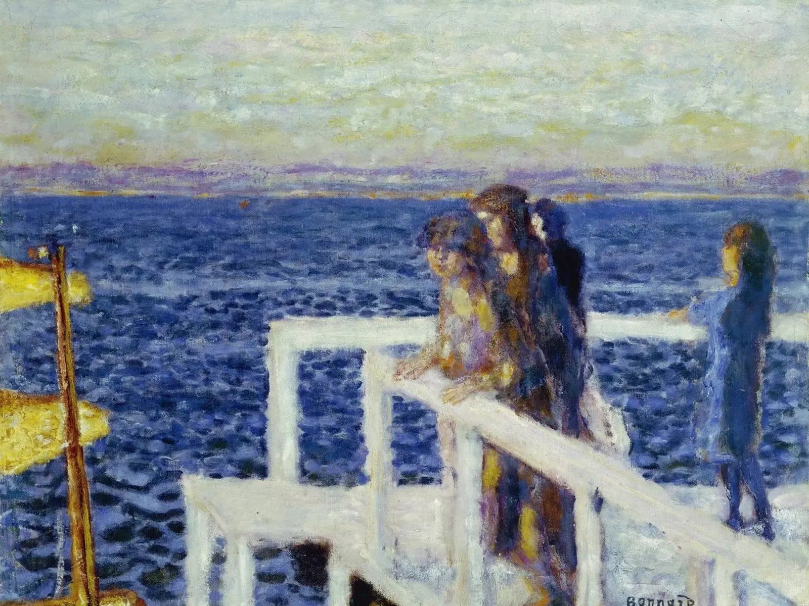 Bonnard - La passeggiata pellicola backlit da ARTOTHEK