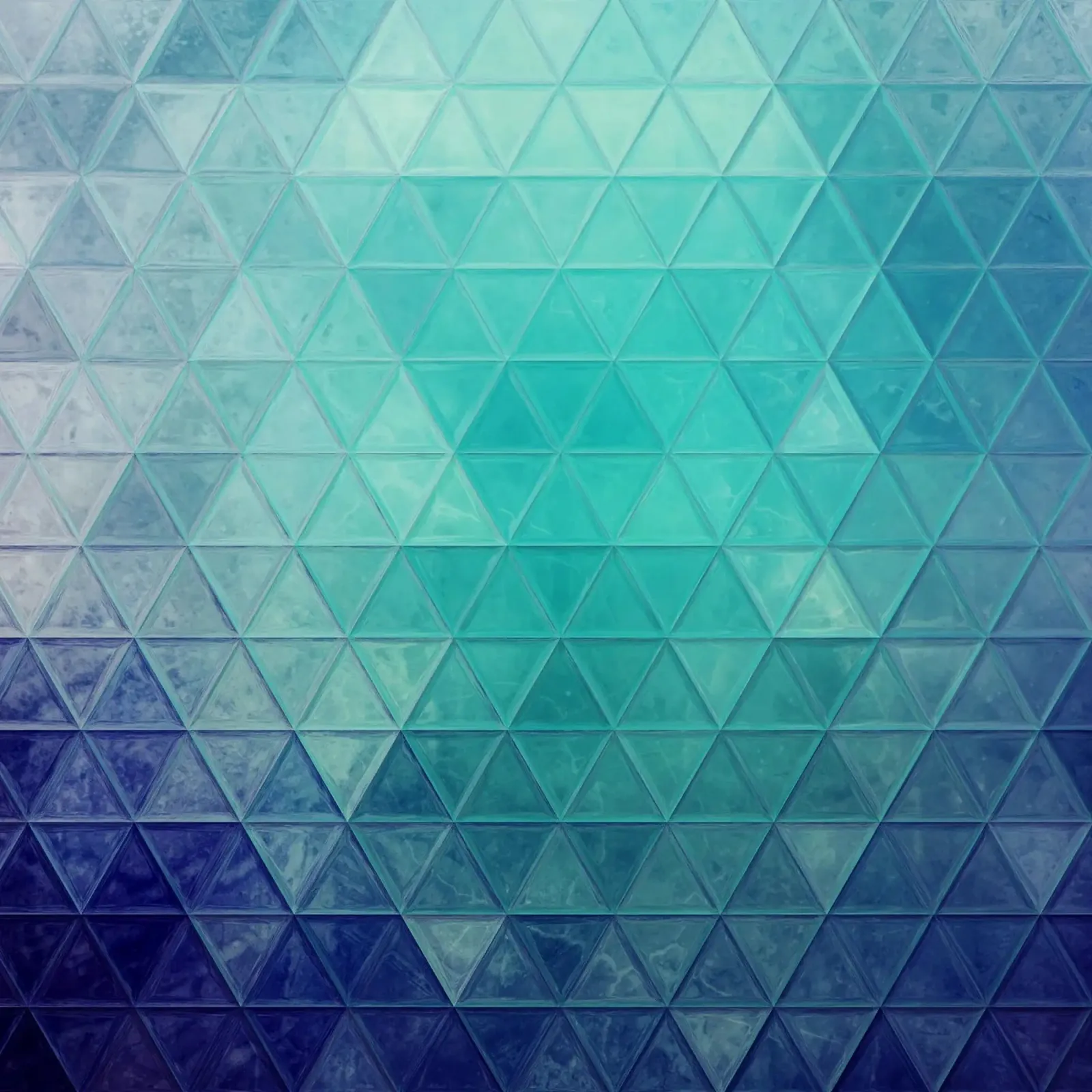 Mosaico blu pellicola backlit da Justyna Jaszke JBJart