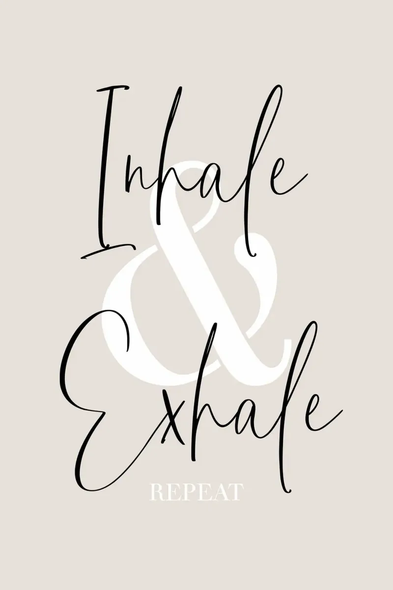 Inhale & Exhale Repeat carta hahnemühle da Melanie Viola