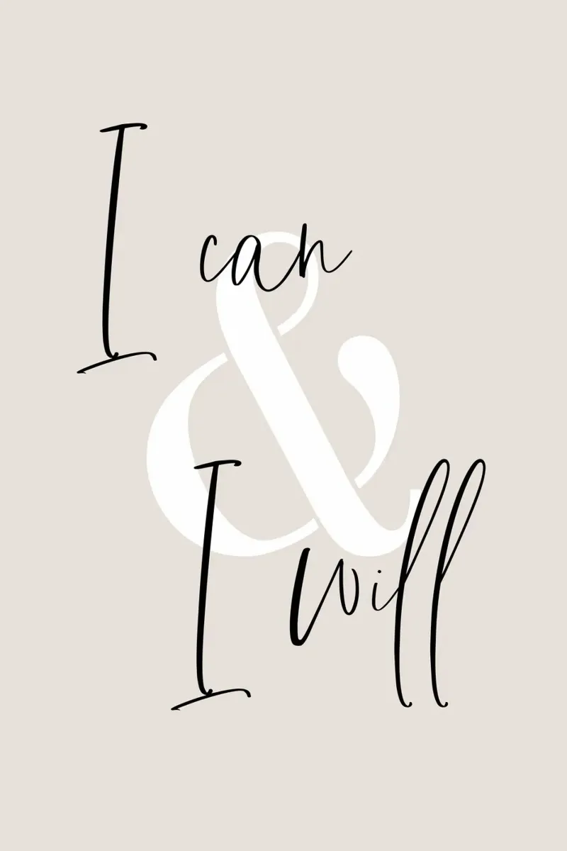 I can & I will carta hahnemühle da Melanie Viola