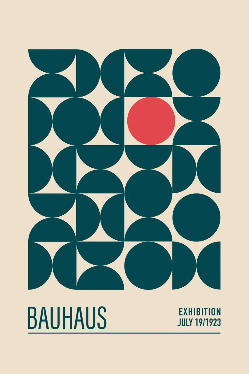 Emel Tunaboylu - Mostra Bauhaus 1923 05 alluminio dibond da The Artcircle