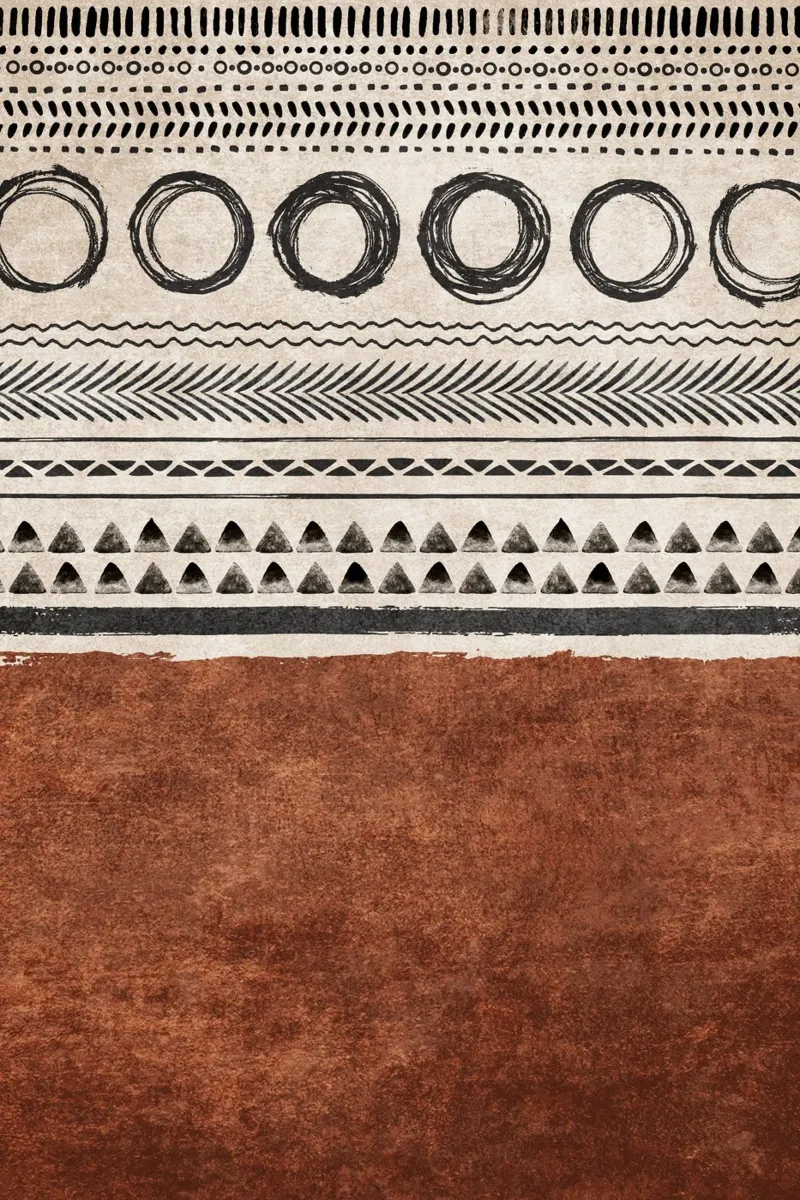 Emel Tunaboylu - Strutture Boho 01 poster da The Artcircle