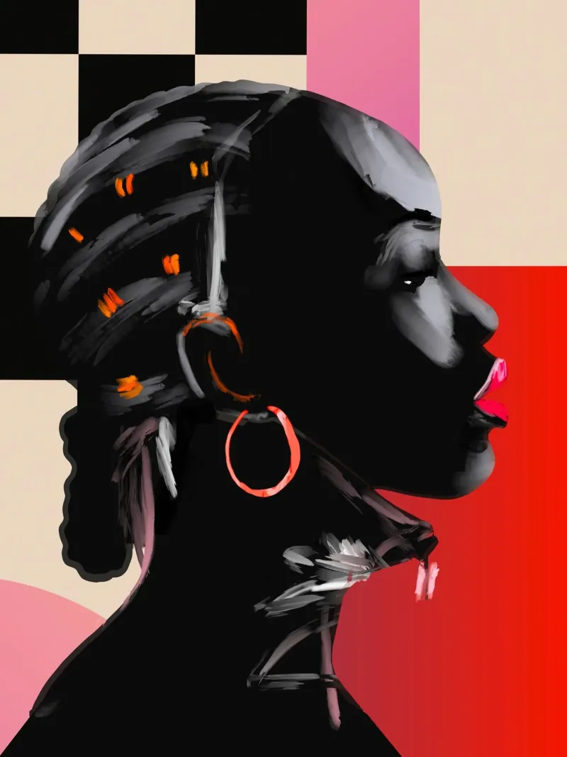Ritratto di ragazza 15 pellicola backlit da ThingDesign